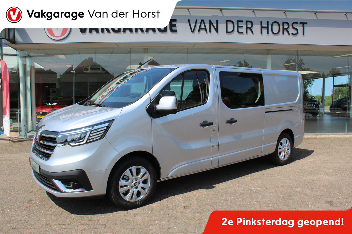 Renault Trafic 2.0-170pk dCi T29 L2H1 Luxe dubbele cabine AUTOMAAT. Zeer luxe Renault Trafic dubbele cabine. Volautm. airco, navigatie, telefoonvoorb., metallic lak, LM wielen, schuifdeur li.+re., armsteunen li.+re voor, Isofix etc, etc Renault Trafic 2.0-170pk dCi T29 L2H1 Luxe dubbele cabine AUTOMAAT. Zeer luxe Renault Trafic dubbele cabine. Volautm. airco, navigatie, telefoonvoorb., metallic lak, LM wielen, schuifdeur li.+re., armsteunen li.+re voor, Isofix etc, etc