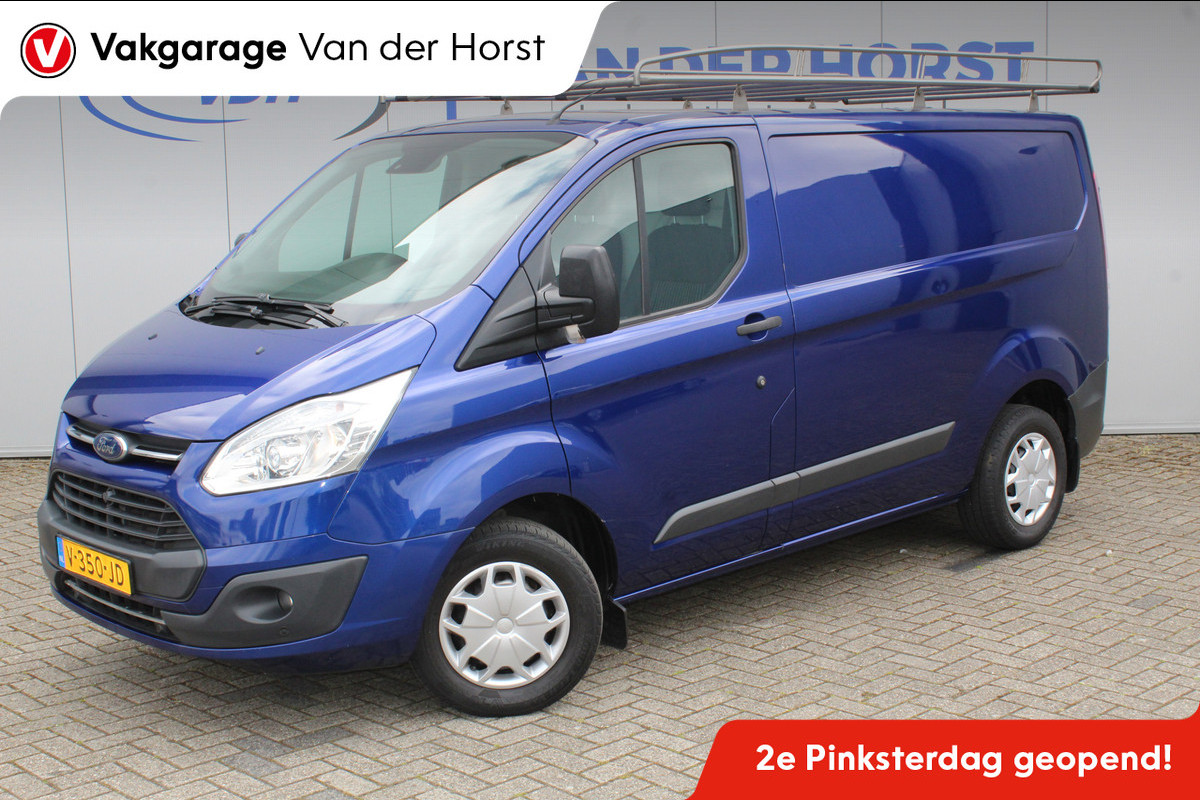 Ford Transit Custom 270 2.0-105pk TDCI L1H1 Trend. Cruise Control - Airco - Bluetooth - Sensoren V+A - Voorruitverwarming- Metallic Blauw - Imperiaal Ford Transit Custom 270 2.0-105pk TDCI L1H1 Trend. Cruise Control - Airco - Bluetooth - Sensoren V+A - Voorruitverwarming- Metallic Blauw - Imperiaal