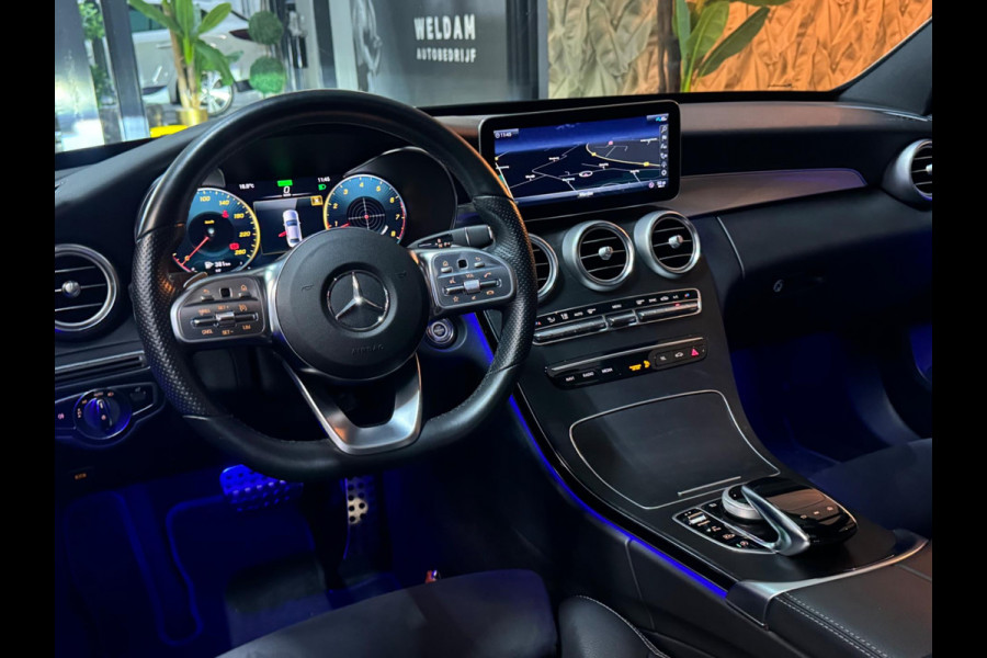 Mercedes-Benz C-Klasse 200 Business Solution AMG Garantie NAP Pano Camera PDC Cruise Digitale Cockpit Sfeer Clima Navi Rijklaar