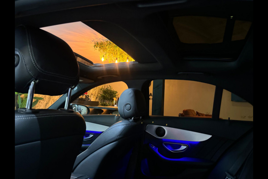 Mercedes-Benz C-Klasse 200 Business Solution AMG Garantie NAP Pano Camera PDC Cruise Digitale Cockpit Sfeer Clima Navi Rijklaar