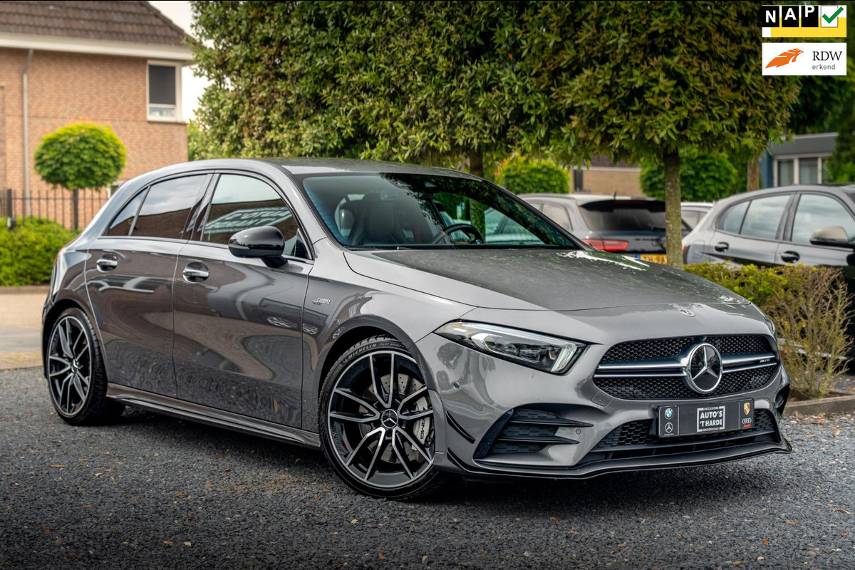 Mercedes-Benz A-Klasse AMG 35 4MATIC Edition 1 306 PK Performance Seats 360 Camera Adaptive Widescreen 19'' Mercedes-Benz A-Klasse AMG 35 4MATIC Edition 1 306 PK Performance Seats 360 Camera Adaptive Widescreen 19''