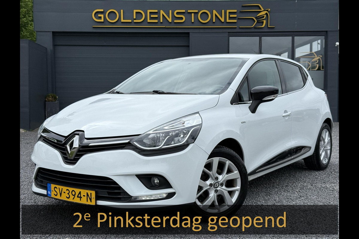 Renault Clio 0.9 TCe Limited Navi,Airco,Cruise,PDC,Bluetooth,Elek ramen,Lm velgen,Keyless,N.A.P,APK tot 06-2026 Renault Clio 0.9 TCe Limited Navi,Airco,Cruise,PDC,Bluetooth,Elek ramen,Lm velgen,Keyless,N.A.P,APK tot 06-2026