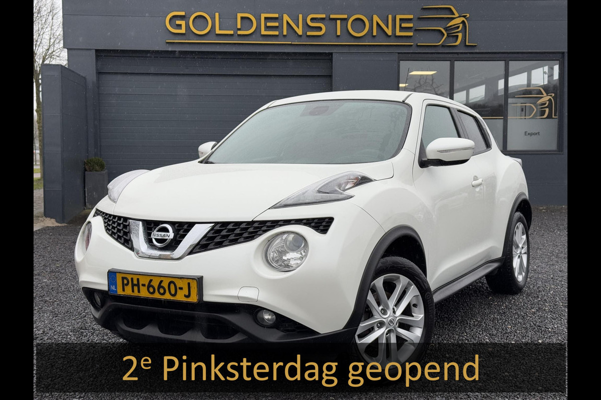 Nissan Juke 1.2 DIG-T S/S N-Connecta 1e Eigenaar,Navi,Clima,Cruise,Camera,Trekhaak,Dealer Onderhouden,N.A.P,116pk,6 Bak,Nieuwe Apk bij Aflevering Nissan Juke 1.2 DIG-T S/S N-Connecta 1e Eigenaar,Navi,Clima,Cruise,Camera,Trekhaak,Dealer Onderhouden,N.A.P,116pk,6 Bak,Nieuwe Apk bij Aflevering