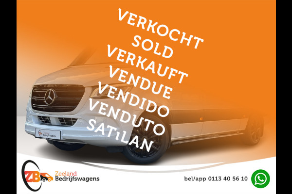 Mercedes-Benz Sprinter 319 3.0 V6 CDI L2H2 Sport | ZB Edition | Sportvelgen | Sidebars | Carplay | Stoelverw. .