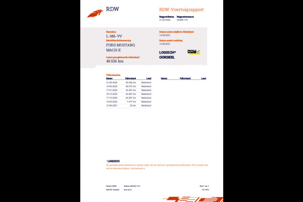 Ford Mustang Mach-E AWD 75 kWh 2021NAVI B&O NAP BTW 1e Eig!