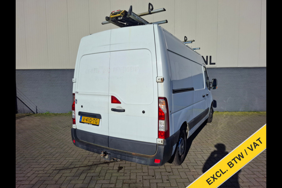 Opel Movano 2.3CDTI BiTurbo 146pk L2H2 3-Pers.Airco Cruise Trekhaak Pdc Schuifdeur ESP Bluetooth Betonplex Vloer Wandbetimmering Allesdragers EURO6 2.500KG Trekgewicht