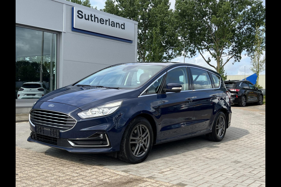 Ford S-Max 2.5 FHEV Titanium 190pk | Panoramadak | Trekhaak | Adaptieve Cruise | Winterpack