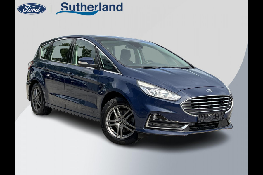 Ford S-Max 2.5 FHEV Titanium 190pk | Panoramadak | Trekhaak | Adaptieve Cruise | Winterpack