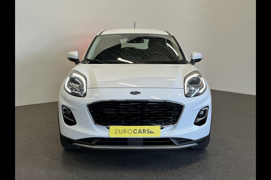 Ford Puma 1.0 EcoBoost Titanium Climate control Cruise control LED Parkeersensor achter Stoel + Stuur verwarming Navigatie Apple Carplay/ Android Auto