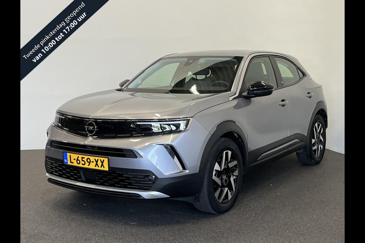 Opel Mokka-e Elegance 50-kWh 11kw bl. Climate Control Cruise control LED Parkeersensoren + Achteruitrijcamera Voorstoelen verwarmd Apple Carplay/ Android Auto Opel Mokka-e Elegance 50-kWh 11kw bl. Climate Control Cruise control LED Parkeersensoren + Achteruitrijcamera Voorstoelen verwarmd Apple Carplay/ Android Auto