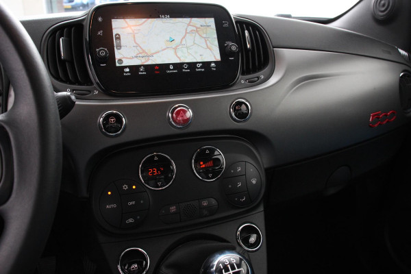 Fiat 500 1.2 Sport | Navigatie | Climate control | Bluetooth | Cruise control | DAB | Sportstoelen | Lichtmetalen velgen