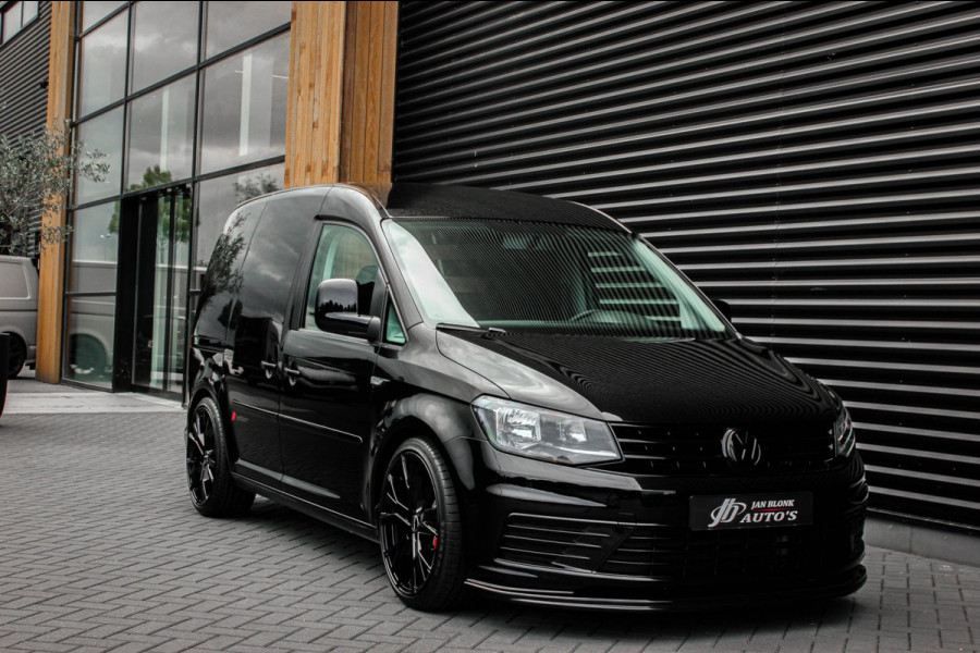 Volkswagen Caddy 2.0 TDI 185PK JB-EDITION / FULL BLACK / SCHROEFSET / LEDEREN BEKLEDING / NIEUWSTAAT / ELEK-PAKKET / AIRCO / APPLE