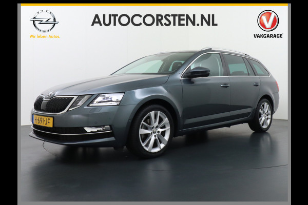 Škoda Octavia Combi T116PK Navi Ecc Canton-HiFi PDC-a+v Apple Carplay Android 17"LM StoelverwardCruise Control DABWlan Bluetooth Chroom-pack Led Keyless Regen-Lichtsensor Lmv Smartlink Greentech Business Edition Plus 1e Eigenaar Orig.NLse auto EURO6 b-label