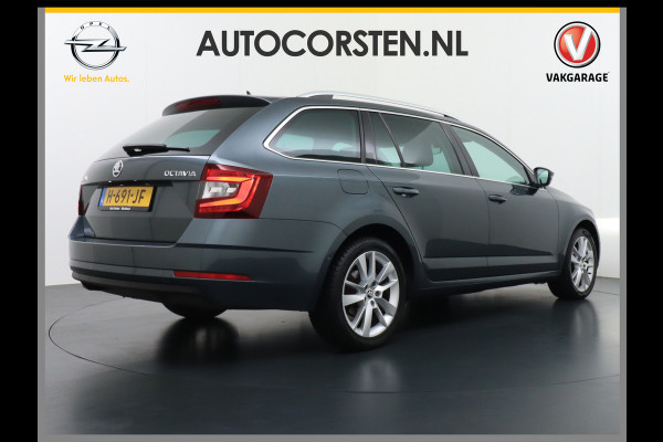 Škoda Octavia Combi T116PK Navi Ecc Canton-HiFi PDC-a+v Apple Carplay Android 17"LM StoelverwardCruise Control DABWlan Bluetooth Chroom-pack Led Keyless Regen-Lichtsensor Lmv Smartlink Greentech Business Edition Plus 1e Eigenaar Orig.NLse auto EURO6 b-label