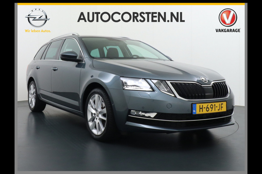 Škoda Octavia Combi T116PK Navi Ecc Canton-HiFi PDC-a+v Apple Carplay Android 17"LM StoelverwardCruise Control DABWlan Bluetooth Chroom-pack Led Keyless Regen-Lichtsensor Lmv Smartlink Greentech Business Edition Plus 1e Eigenaar Orig.NLse auto EURO6 b-label
