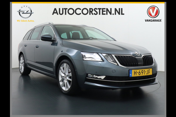 Škoda Octavia Combi T116PK Navi Ecc Canton-HiFi PDC-a+v Apple Carplay Android 17"LM StoelverwardCruise Control DABWlan Bluetooth Chroom-pack Led Keyless Regen-Lichtsensor Lmv Smartlink Greentech Business Edition Plus 1e Eigenaar Orig.NLse auto EURO6 b-label