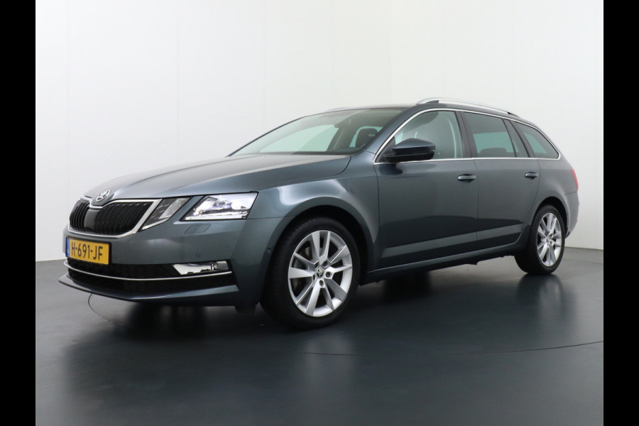 Škoda Octavia Combi T116PK Navi Ecc Canton-HiFi PDC-a+v Apple Carplay Android 17"LM StoelverwardCruise Control DABWlan Bluetooth Chroom-pack Led Keyless Regen-Lichtsensor Lmv Smartlink Greentech Business Edition Plus 1e Eigenaar Orig.NLse auto EURO6 b-label
