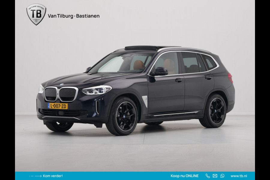 BMW iX3 High Executive 80 kWh 285pk Panorama Navigatie Trekhaak Stoelverwarming 115