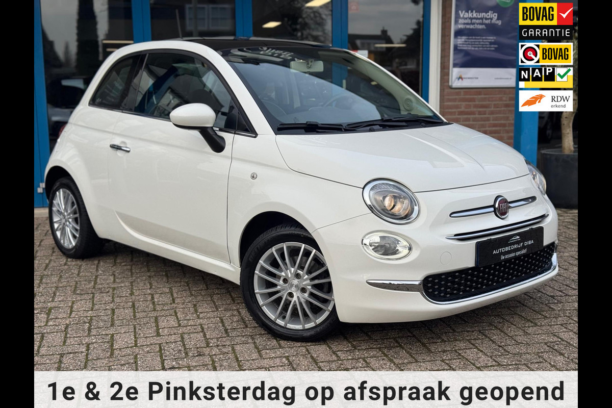 Fiat 500 0.9 TwinAir Turbo Lounge 2017 AIRCO CRUISE BT NAP! Fiat 500 0.9 TwinAir Turbo Lounge 2017 AIRCO CRUISE BT NAP!