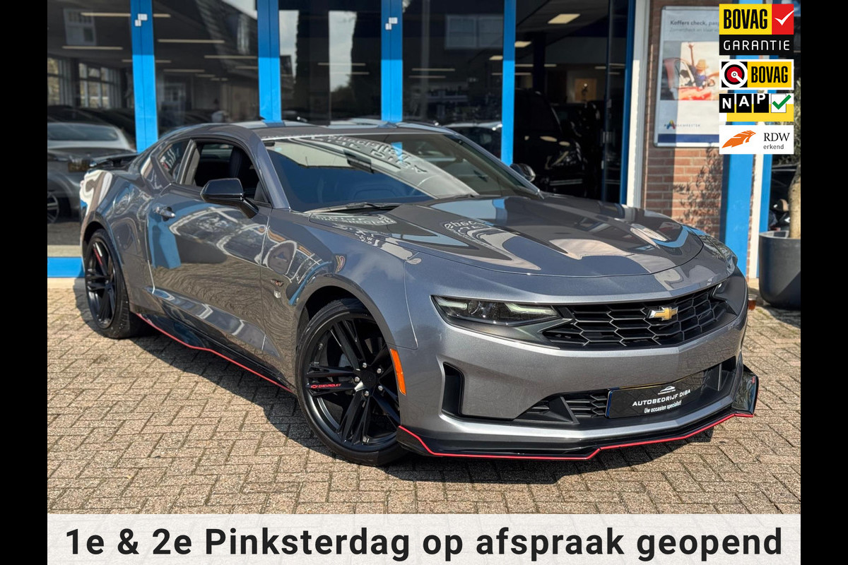 Chevrolet Camaro 2.0 Turbo 2020 Grijs AUT LEDER APK NAP! Chevrolet Camaro 2.0 Turbo 2020 Grijs AUT LEDER APK NAP!