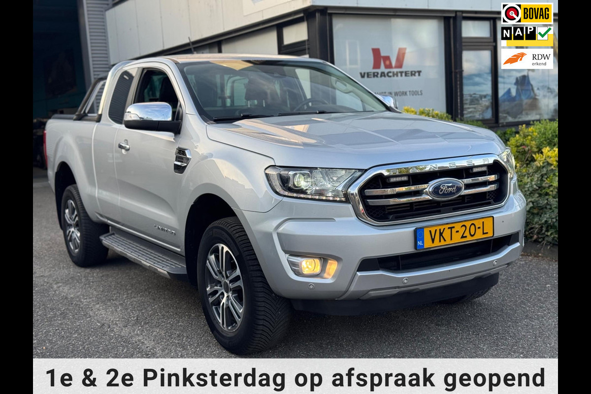 Ford Ranger 2.0 EcoBlue Limited Super Cab 2021 AUT NAP BTW!