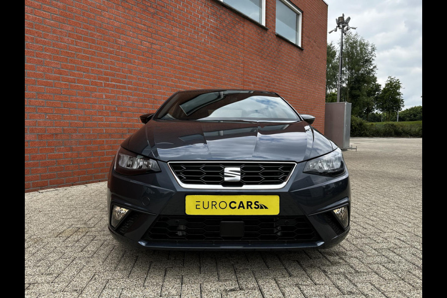 Seat Ibiza 1.0 TSI 110pk DSG FR Navigatie Apple Carplay / Android Auto Parkeersensoren Camera Adaptive Cruise Control Stoelverwarming Ledverlichting Virtual Cockpit Getinte ramen Climate Control