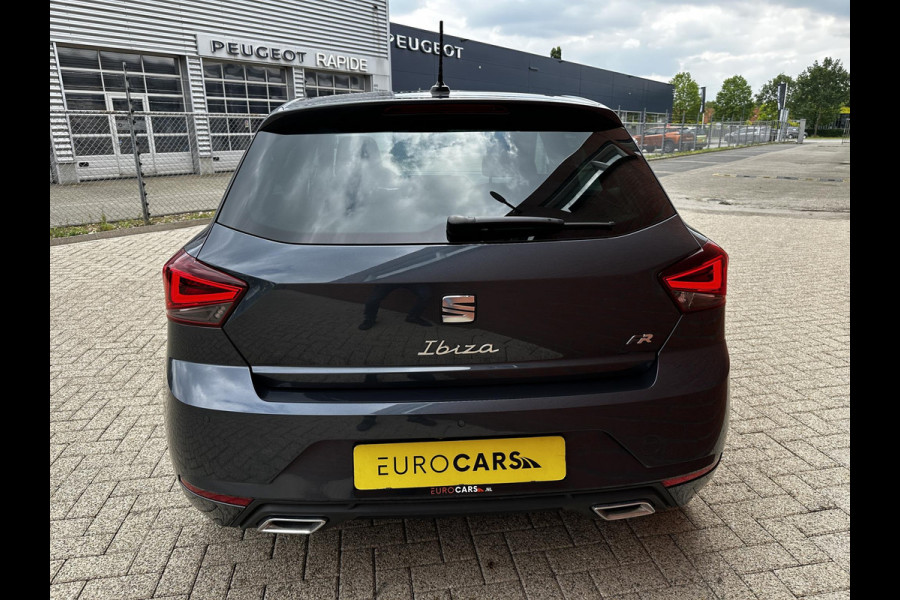 Seat Ibiza 1.0 TSI 110pk DSG FR Navigatie Apple Carplay / Android Auto Parkeersensoren Camera Adaptive Cruise Control Stoelverwarming Ledverlichting Virtual Cockpit Getinte ramen Climate Control