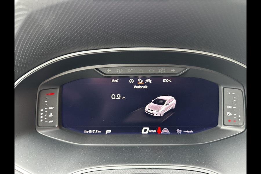 Seat Ibiza 1.0 TSI 110pk DSG FR Navigatie Apple Carplay / Android Auto Parkeersensoren Camera Adaptive Cruise Control Stoelverwarming Ledverlichting Virtual Cockpit Getinte ramen Climate Control