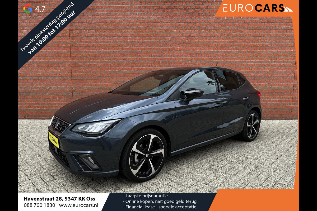 Seat Ibiza 1.0 TSI 110pk DSG FR Navigatie Apple Carplay / Android Auto Parkeersensoren Camera Adaptive Cruise Control Stoelverwarming Ledverlichting Virtual Cockpit Getinte ramen Climate Control Seat Ibiza 1.0 TSI 110pk DSG FR Navigatie Apple Carplay / Android Auto Parkeersensoren Camera Adaptive Cruise Control Stoelverwarming Ledverlichting Virtual Cockpit Getinte ramen Climate Control