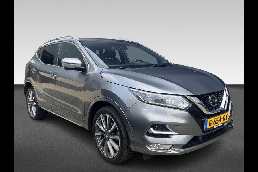 Nissan QASHQAI 1.3 DIG-T Tekna + | automaat | 160PK | volleder | Bose audio | panoramadak | blind-spot | memorystoelen | trekhaak | stoelverwarming