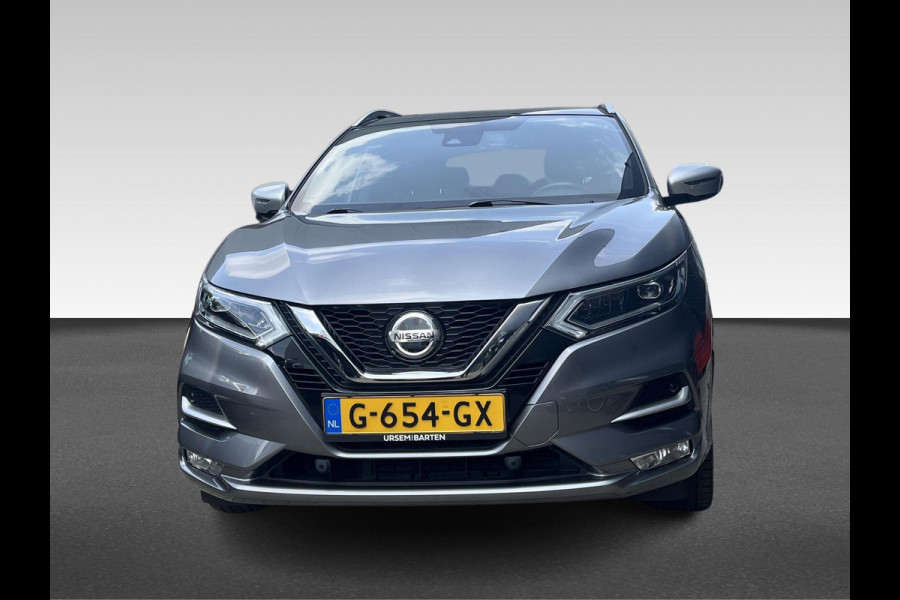 Nissan QASHQAI 1.3 DIG-T Tekna + | automaat | 160PK | volleder | Bose audio | panoramadak | blind-spot | memorystoelen | trekhaak | stoelverwarming