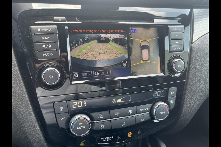 Nissan QASHQAI 1.3 DIG-T Tekna + | automaat | 160PK | volleder | Bose audio | panoramadak | blind-spot | memorystoelen | trekhaak | stoelverwarming