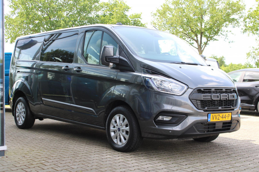 Ford Transit Custom 320 2.0 TDCI L2H1 Limited DC | 6-zits | Stoelverwarming | Trekhaak | Camera |  Raptor grille