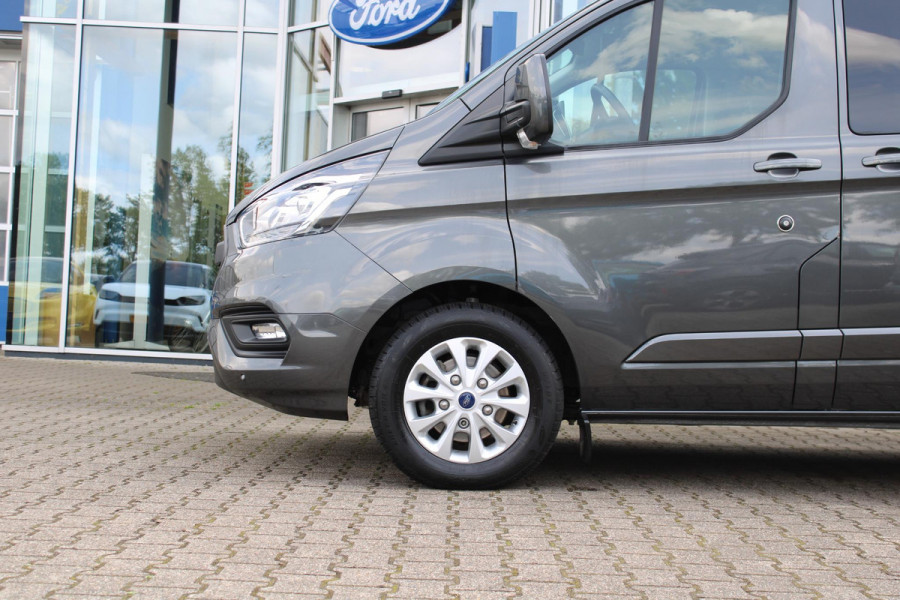 Ford Transit Custom 320 2.0 TDCI L2H1 Limited DC | 6-zits | Stoelverwarming | Trekhaak | Camera |  Raptor grille