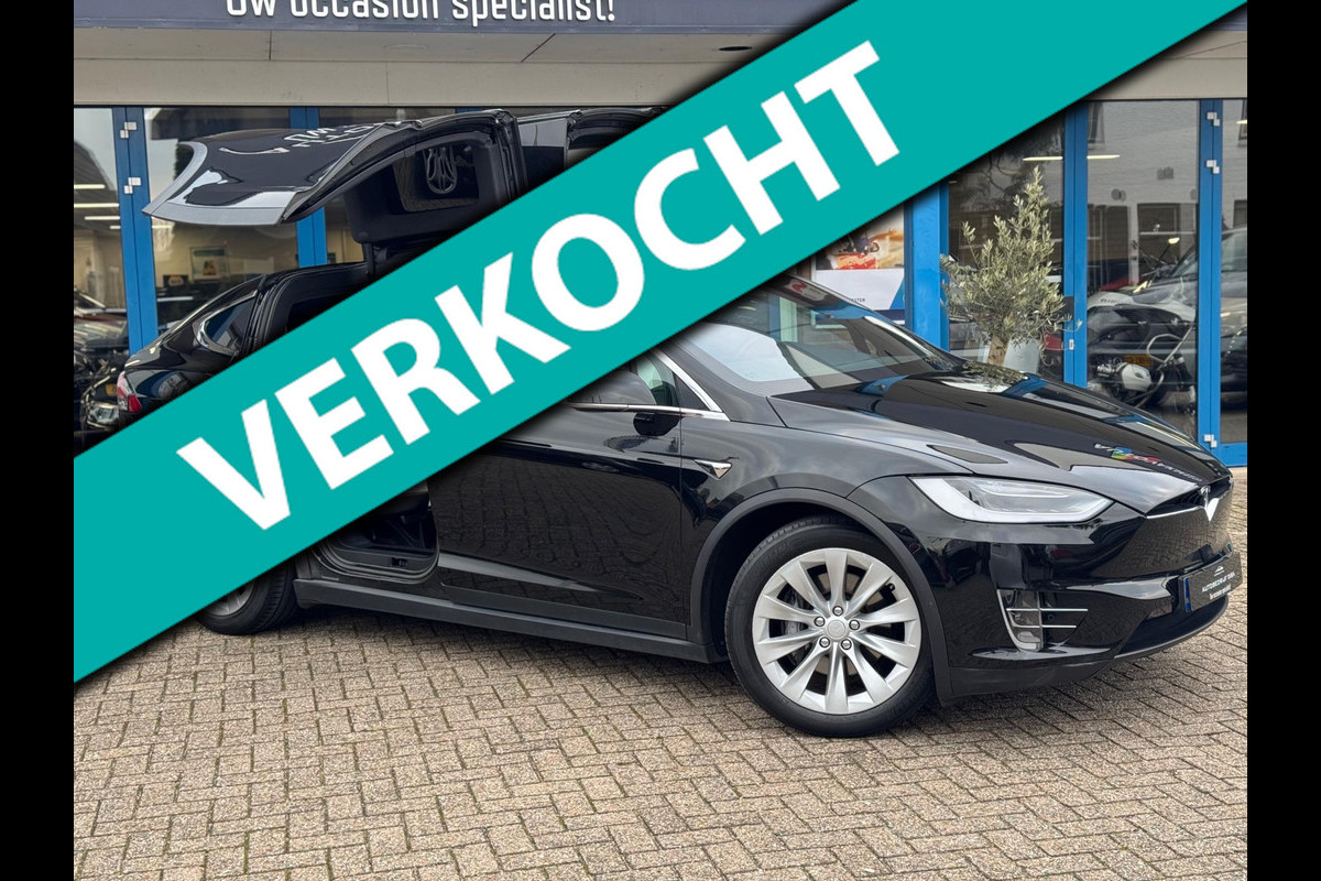 Tesla Model X 75D Base 7p. 2018 Zwart AUT NAP BTW 1e Eig! Tesla Model X 75D Base 7p. 2018 Zwart AUT NAP BTW 1e Eig!