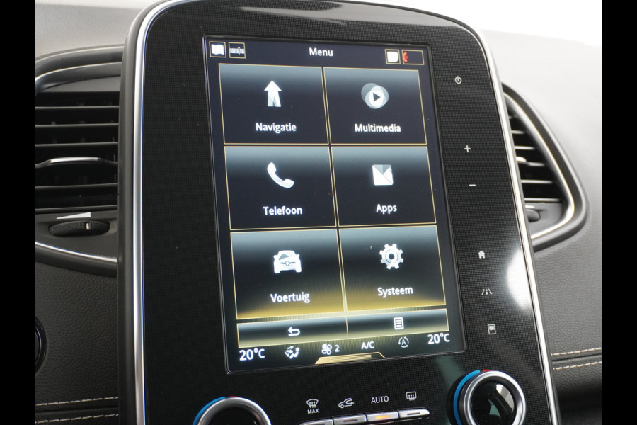Renault Grand Scénic 1.3T 141PK 7-Pers Camera Navi PDC Bose®-Sound 20" Ecc Keyless Regen-Lichtsensor Wifi Verkeersbord detectie Led Rijbaanalarm Dodehoekwaarschuwing Aut.Grootlicht Multi-Sense Visio-Sys Easy Life Pack Volledig dealeronderhouden Orig.NLse auto