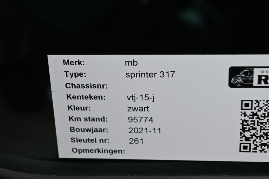 Mercedes-Benz Sprinter 317 CDI L2H2 3500 KG trekhaak, Camera, Cruise control
