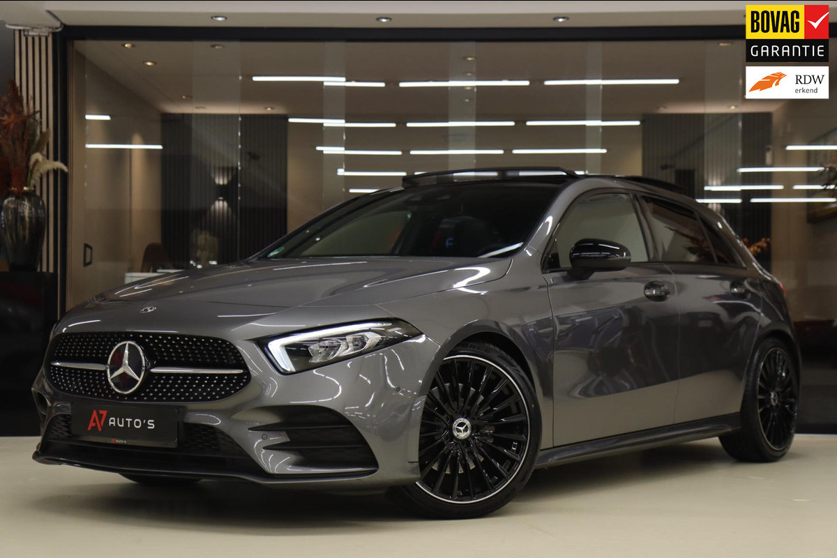 Mercedes-Benz A-Klasse 220 AMG /PANO/NIGHT-PAKET/SFEERV/CARPLAY/CAM/STOELV/VOLL