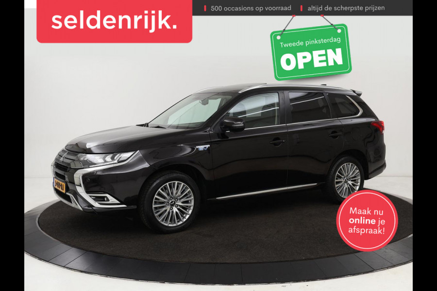 Mitsubishi Outlander 2.4 PHEV Intense+ | Schuifdak | Stoel & stuurverwarming | 360 camera | Trekhaak | Half leder | Carplay | Navigatie | Climate control