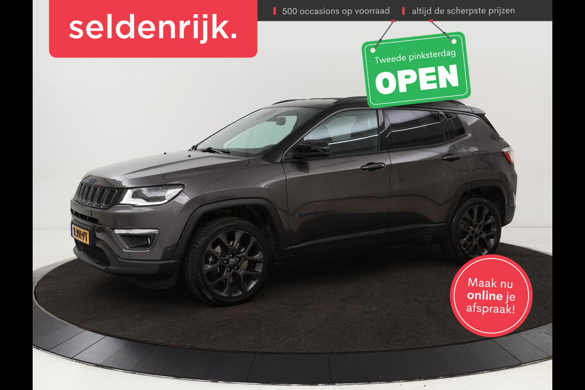 Jeep Compass 4xe 240 Plug-in Hybrid Electric S | Leder | Trekhaak | Alpine Sound | Stoel & stuurverwarming | Navigatie | Xenon | Camera | Carplay | Keyless | Climate control Jeep Compass 4xe 240 Plug-in Hybrid Electric S | Leder | Trekhaak | Alpine Sound | Stoel & stuurverwarming | Navigatie | Xenon | Camera | Carplay | Keyless | Climate control