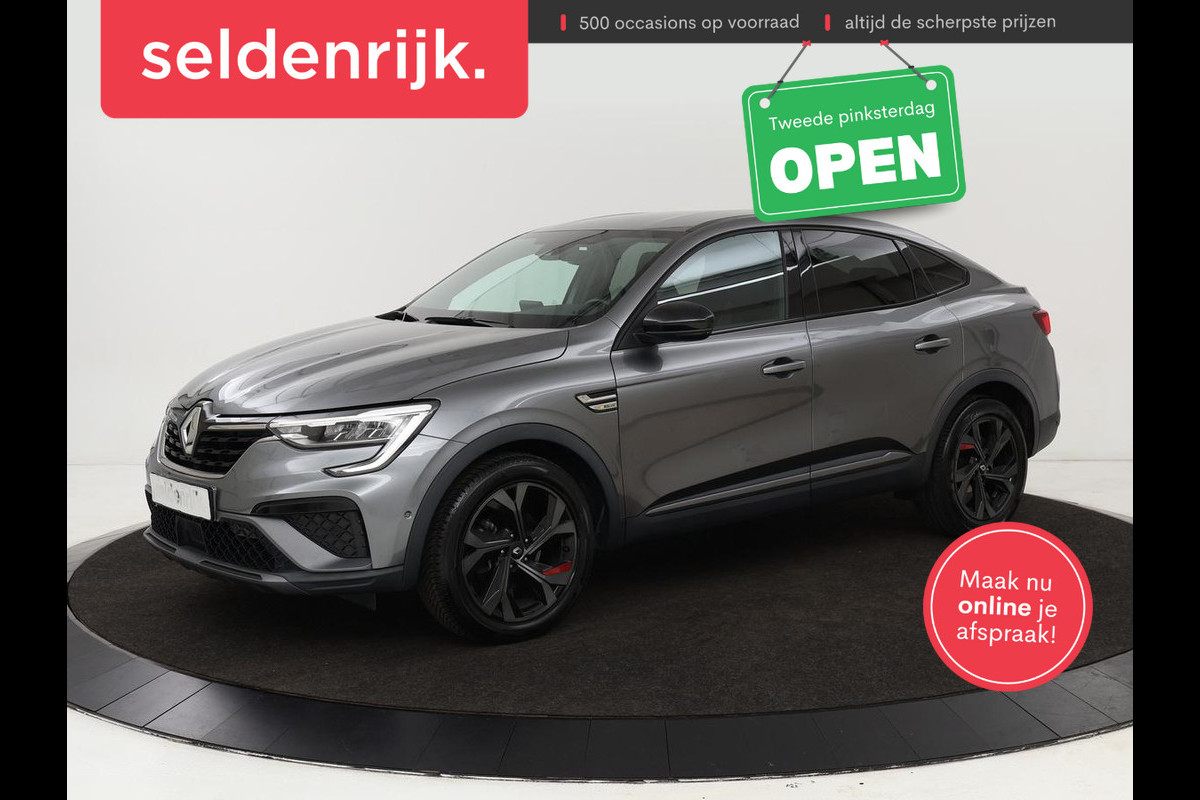 Renault Arkana 1.6 E-Tech Hybrid 145 R. S. Line | Stoel & stuurverwarming | Adaptive cruise | Leder/Alcantara | Camera | Carplay | Sfeerverlichting | Full LED Renault Arkana 1.6 E-Tech Hybrid 145 R. S. Line | Stoel & stuurverwarming | Adaptive cruise | Leder/Alcantara | Camera | Carplay | Sfeerverlichting | Full LED