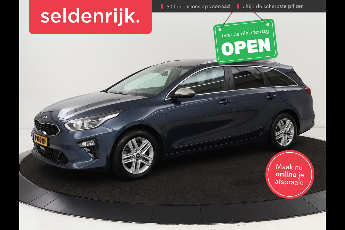 Kia Ceed 1.0 T-GDi DynamicPlusLine | Stoel & stuurverwarming | Trekhaak | Carplay | Camera | Half leder | Navigatie | Keyless
