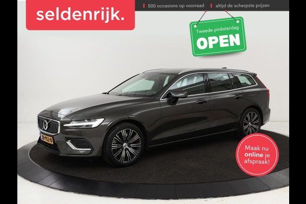 Volvo V60 2.0 T5 Inscription | Stoelventilatie | Leder | Trekhaak | Carplay | Adaptive cruise | Harman/Kardon | Achterbankverwarming | Full LED | Dodehoek detectie | Navigatie