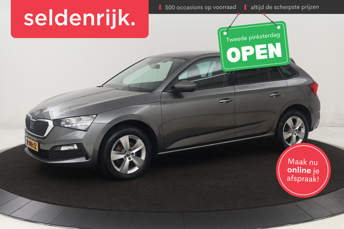 Škoda SCALA 1.0 TSI Ambition | Carplay | Full LED | Climate control | Parkeerhulp | DAB | Cruise control | Dakspoiler Škoda SCALA 1.0 TSI Ambition | Carplay | Full LED | Climate control | Parkeerhulp | DAB | Cruise control | Dakspoiler