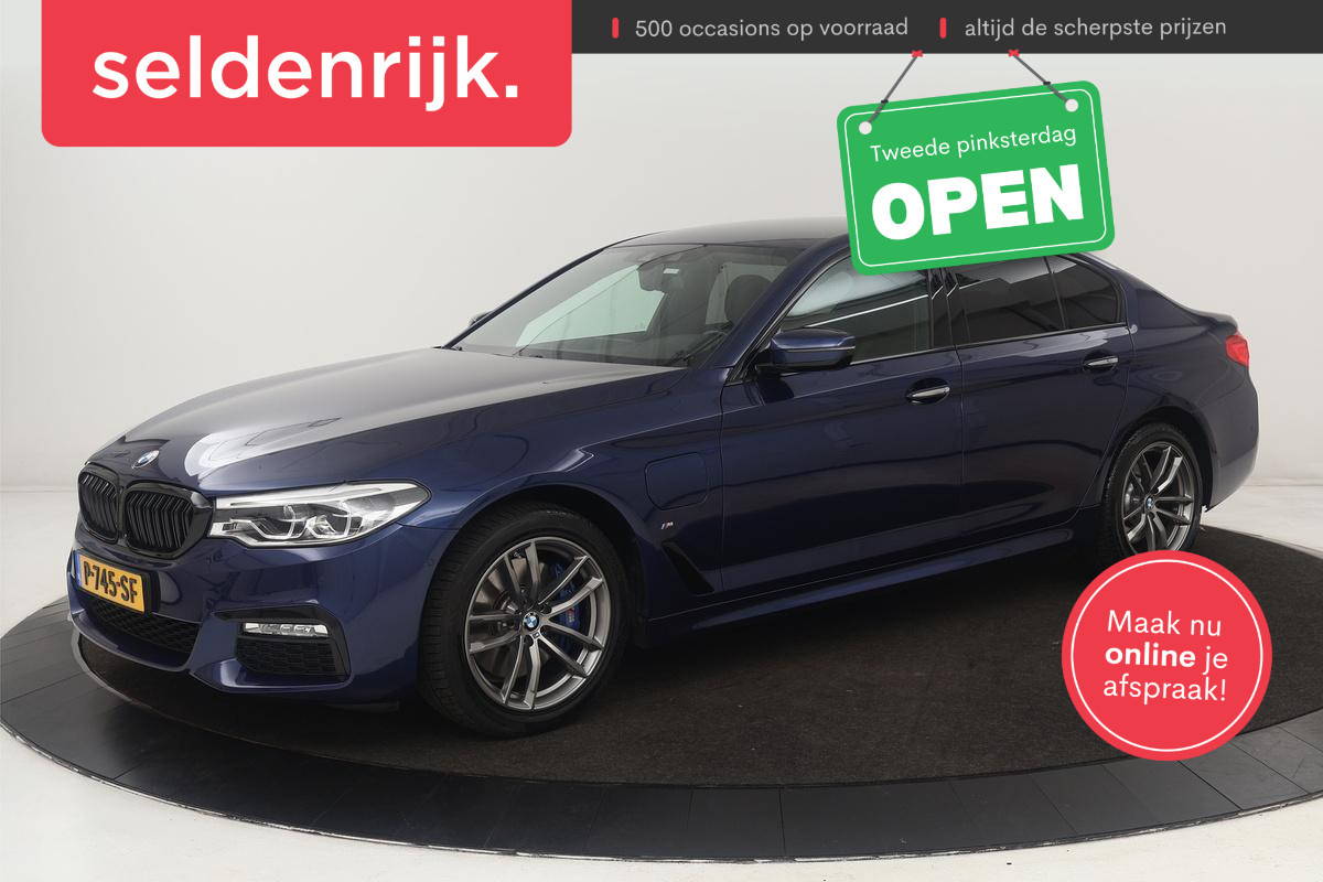 BMW 5 Serie 530e iPerformance M Sport | Stoelverwarming | Carplay | Alcantara | Camera | Sfeerverlichting | Adaptief LED | Navigatie | Sportstoelen BMW 5 Serie 530e iPerformance M Sport | Stoelverwarming | Carplay | Alcantara | Camera | Sfeerverlichting | Adaptief LED | Navigatie | Sportstoelen