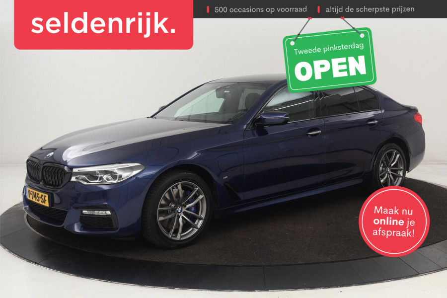 BMW 5 Serie 530e iPerformance M Sport | Stoelverwarming | Carplay | Alcantara | Camera | Sfeerverlichting | Adaptief LED | Navigatie | Sportstoelen