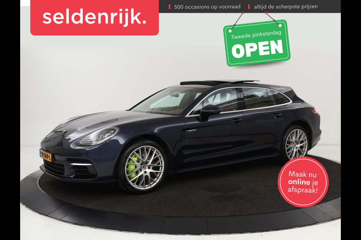 Porsche Panamera Sport Turismo 2.9 4 E-Hybrid | Panoramadak | Burmester 3D | Stoelventilatie | LED Adaptief | 360 camera | Luchtvering | Leder | Stuurverwarming | Soft-close Porsche Panamera Sport Turismo 2.9 4 E-Hybrid | Panoramadak | Burmester 3D | Stoelventilatie | LED Adaptief | 360 camera | Luchtvering | Leder | Stuurverwarming | Soft-close