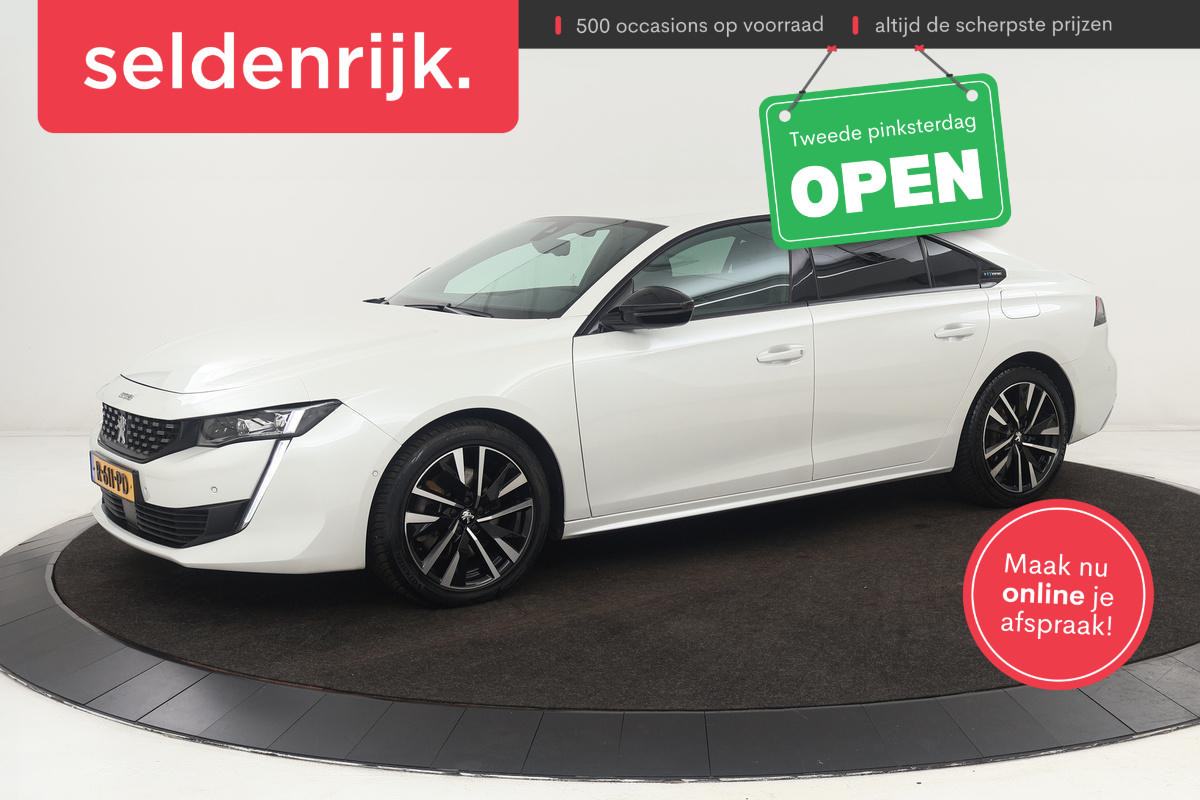 Peugeot 508 1.6 HYbrid GT | Stoelverwarming | Focal Sound | 360 camera | Head-Up | Alcantara | Carplay | Adaptive cruise | Full LED | Keyless Peugeot 508 1.6 HYbrid GT | Stoelverwarming | Focal Sound | 360 camera | Head-Up | Alcantara | Carplay | Adaptive cruise | Full LED | Keyless