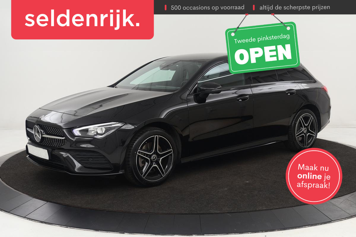 Mercedes-Benz CLA-Klasse Shooting Brake 250e AMG Night | Stoelverwarming | 360 camera | Carplay | Leder/Alcantara | Full LED | Navigatie | Full LED | Park Assist Mercedes-Benz CLA-Klasse Shooting Brake 250e AMG Night | Stoelverwarming | 360 camera | Carplay | Leder/Alcantara | Full LED | Navigatie | Full LED | Park Assist