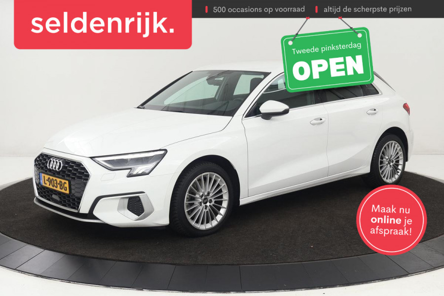 Audi A3 30 TFSI Business Edition | Carplay | Sportstoelen | Virtual Cockpit | Full LED | Climate control | Navigatie | PDC | Cruise control